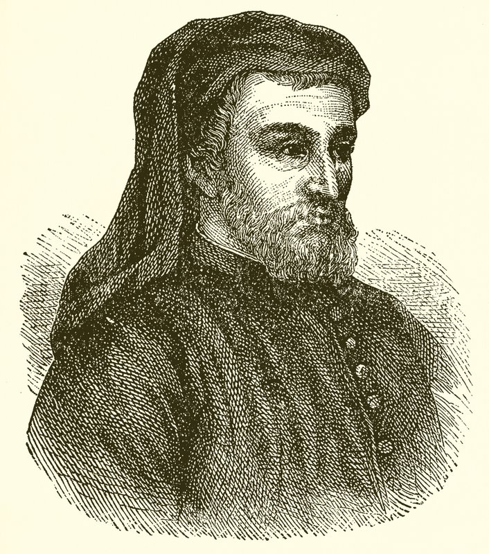 Geoffrey Chaucer autorstwa English School