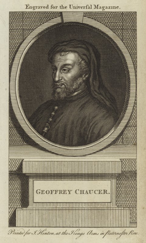 Geoffrey Chaucer autorstwa English School