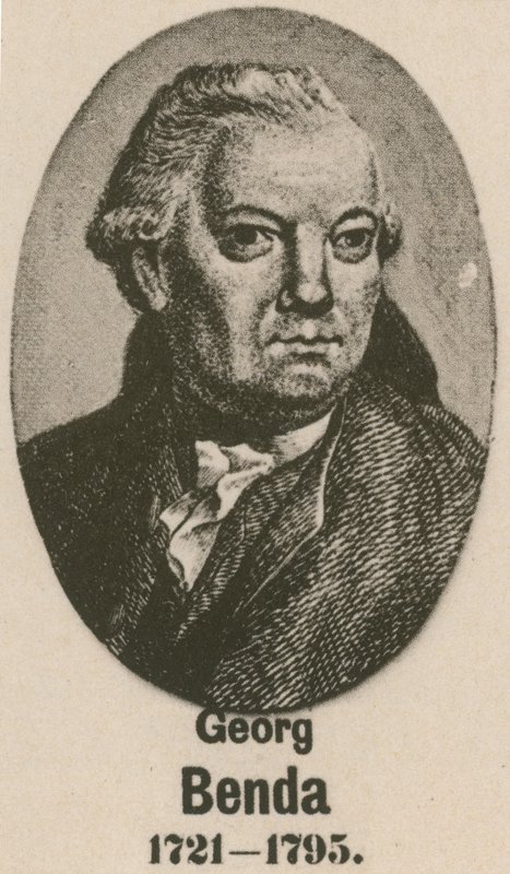 Georg Benda (grawiura) autorstwa English School