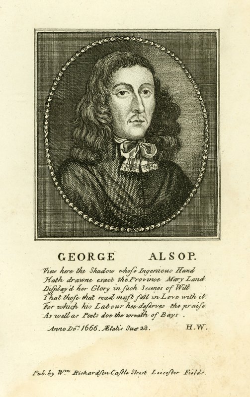 George Alsop autorstwa English School