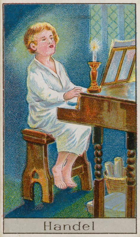 George Friedrich Haendel autorstwa English School