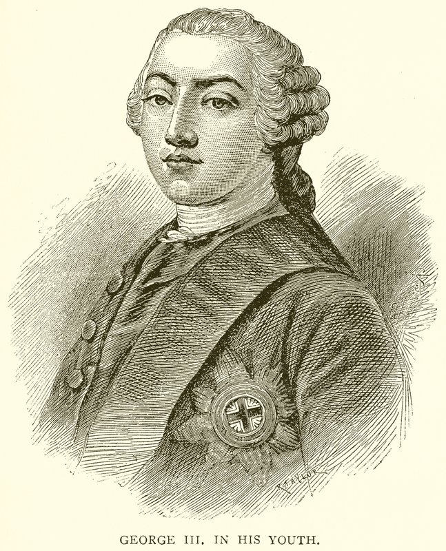 Jerzy III w młodości autorstwa English School