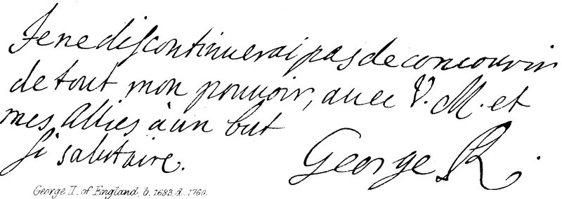 Jerzy II z Anglii, b 1683, d 1760 autorstwa English School