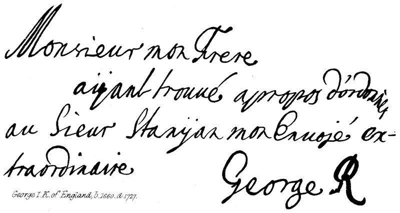Jerzy I K z Anglii, b 1660, d 1727 autorstwa English School