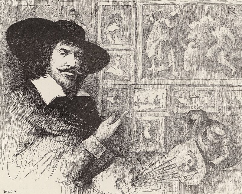 George Jamesone (litografia) autorstwa English School