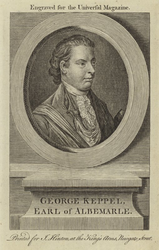 George Keppel, hrabia Albemarle autorstwa English School