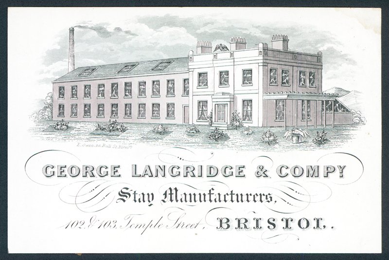 George Langridge & Company, producenci pobytów, karta handlowa autorstwa English School