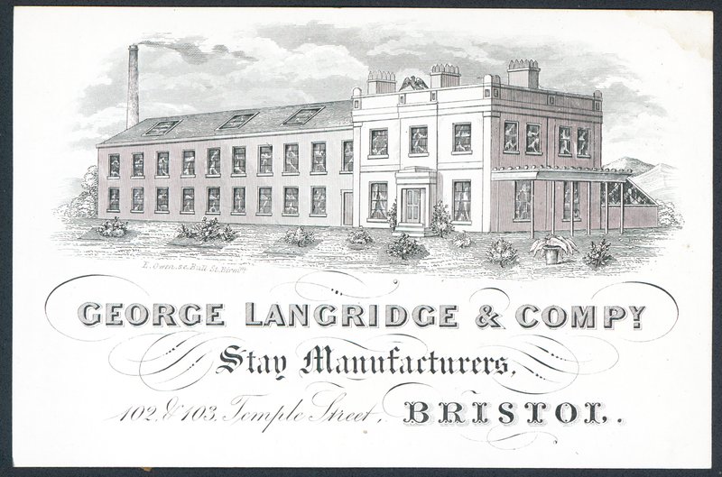 George Langridge & Company, producenci pobytów, karta handlowa autorstwa English School