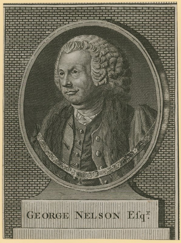 George Nelson, burmistrz Londynu autorstwa English School