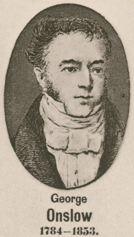 George Onslow (grawiura) autorstwa English School