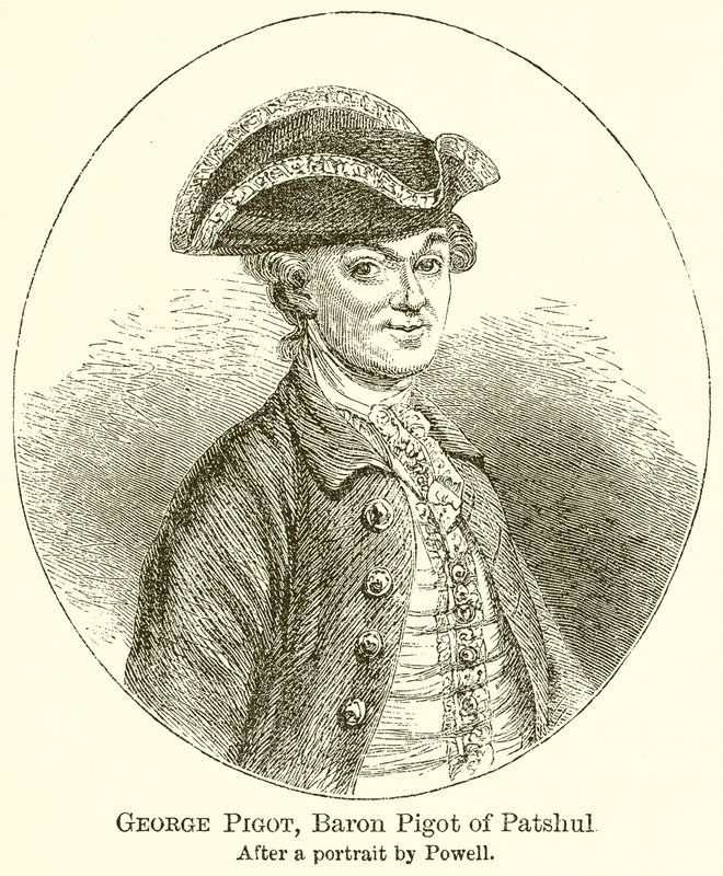George Pigot, Baron Pigot z Patszuli autorstwa English School