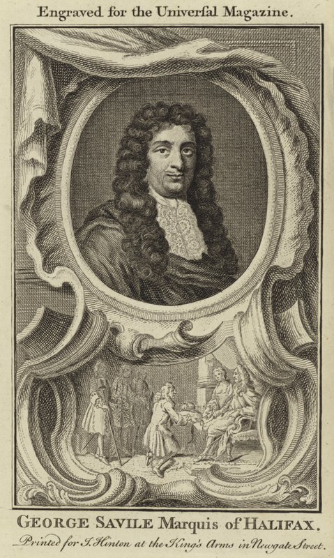 George Saville, markiz Halifax autorstwa English School