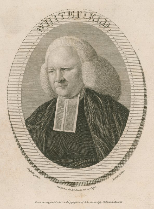 George Whitefield, MA, jeden z założycieli Methodism autorstwa English School