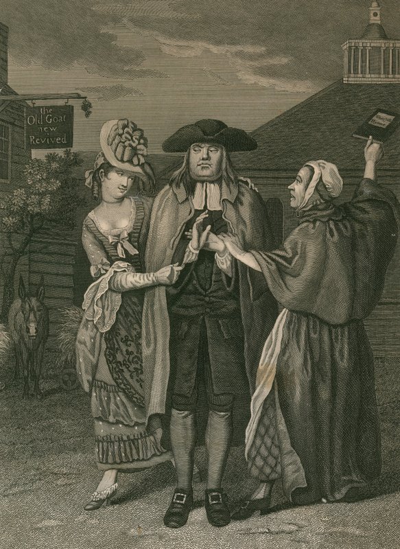 George Whitefield, MA, jeden z założycieli Methodism autorstwa English School