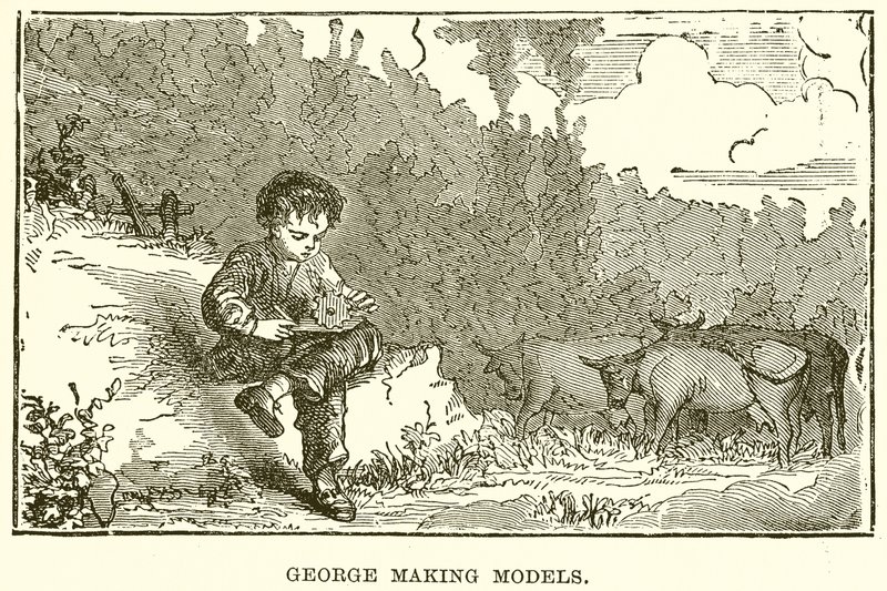 George robi modele autorstwa English School