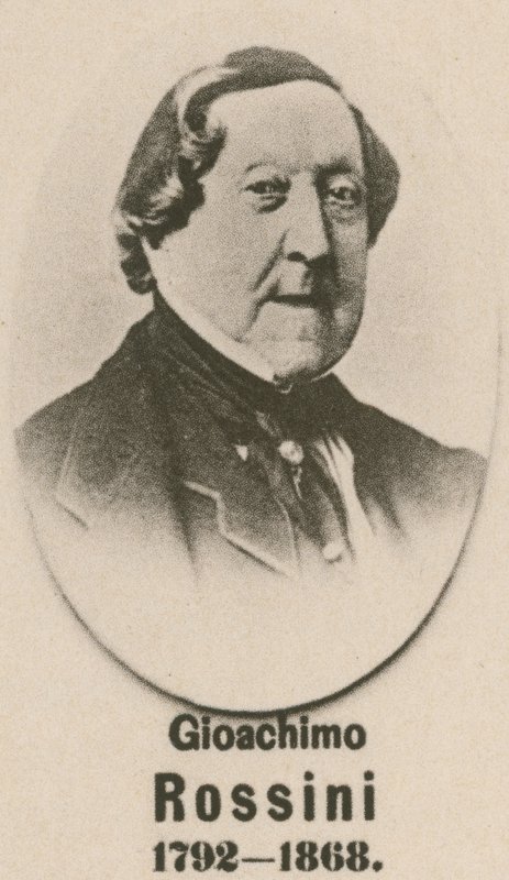 Gioachimo Rossini (grawiura) autorstwa English School