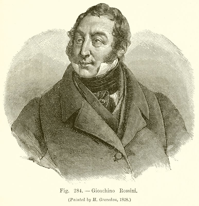 Gioachino Rossini autorstwa English School