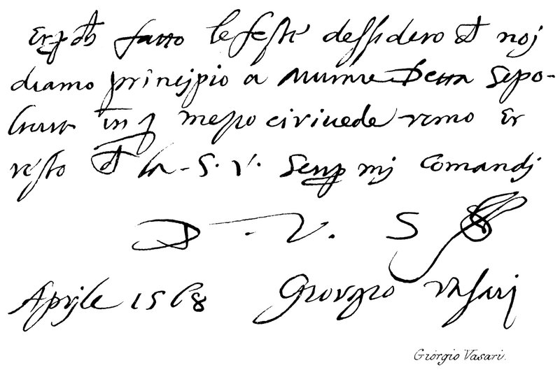 Giorgio Vasari autorstwa English School