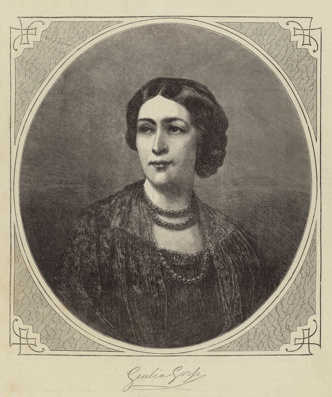 Giulia Grisi (grafika) autorstwa English School