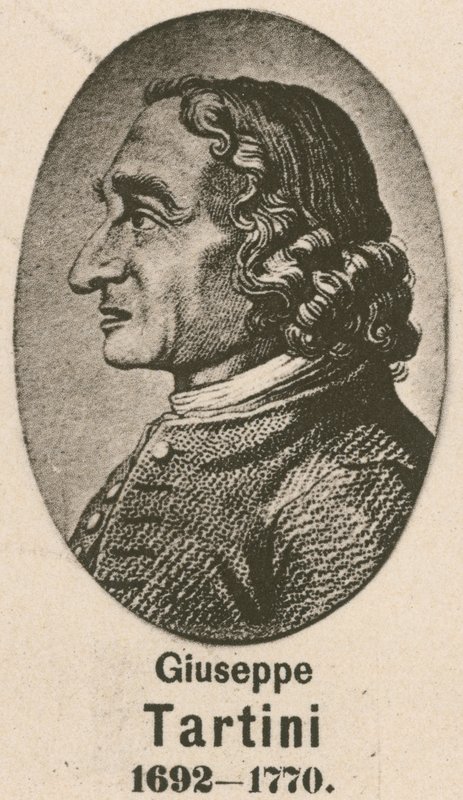 Giuseppe Tartini (grawiura) autorstwa English School