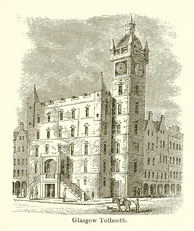 Pobór opłat w Glasgow autorstwa English School
