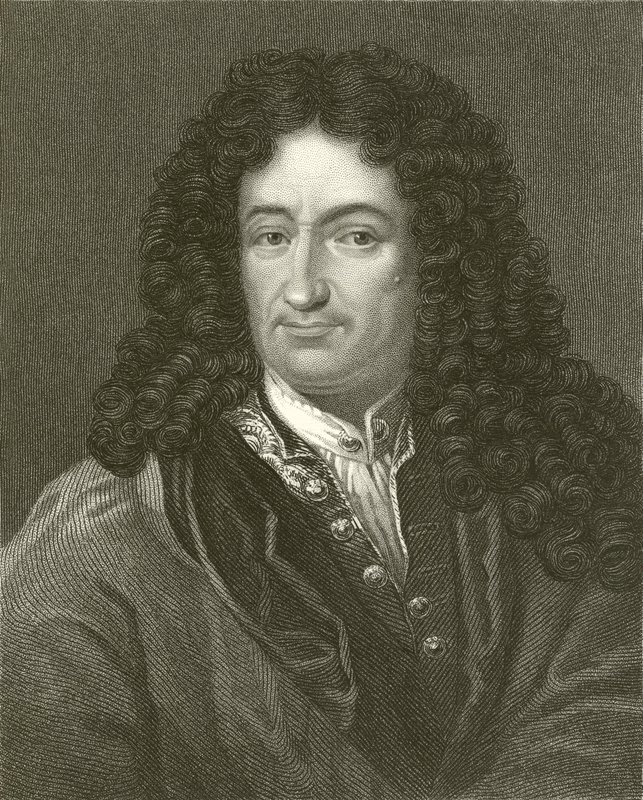 Godfrey William Leibnitz autorstwa English School