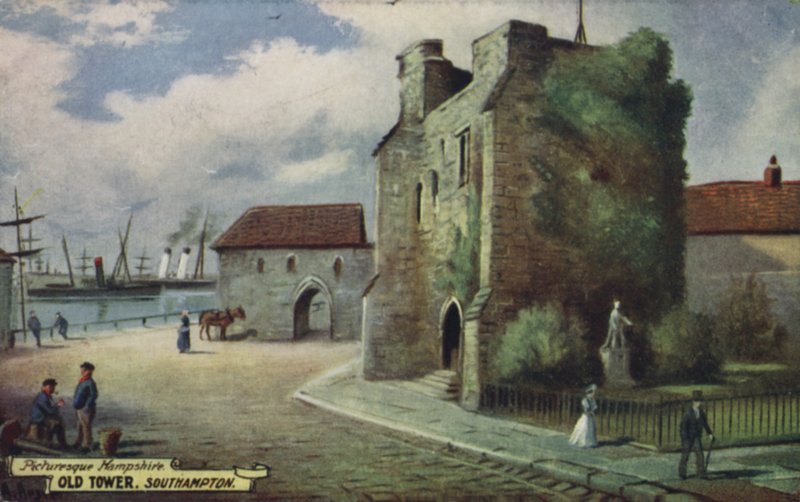 Wieża Domu Bogów, Southampton autorstwa English School