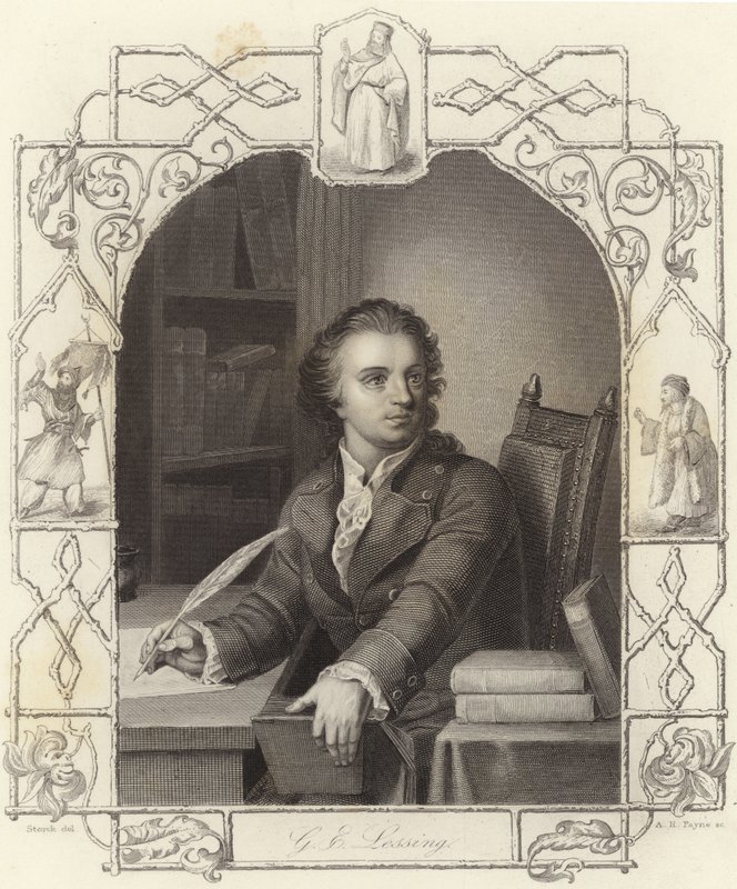 Gotthold Ephraim Lessing autorstwa English School