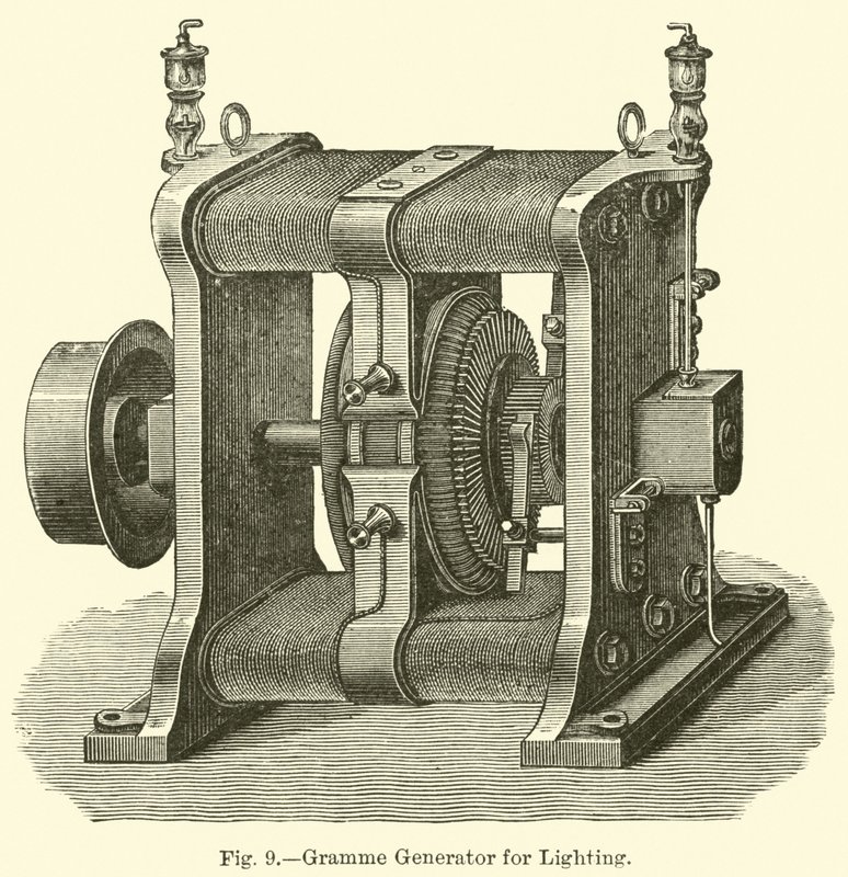 Generator gramów do oświetlenia autorstwa English School