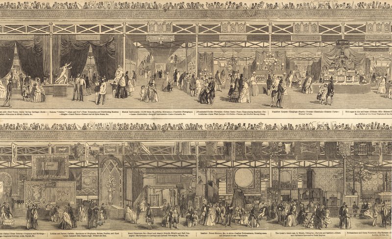 Wielka Wystawa 1851 autorstwa English School