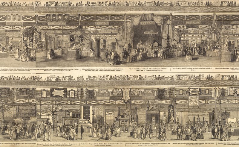 Wielka Wystawa 1851 autorstwa English School
