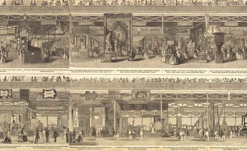 Wielka Wystawa 1851 autorstwa English School