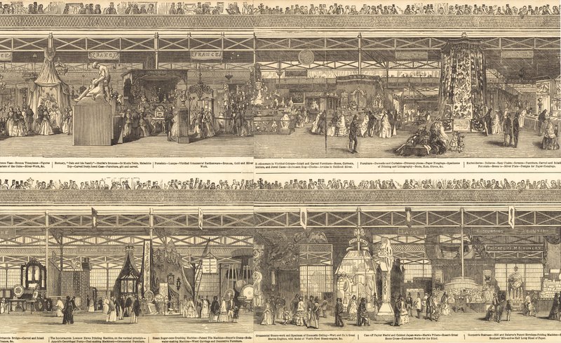 Wielka Wystawa 1851 autorstwa English School