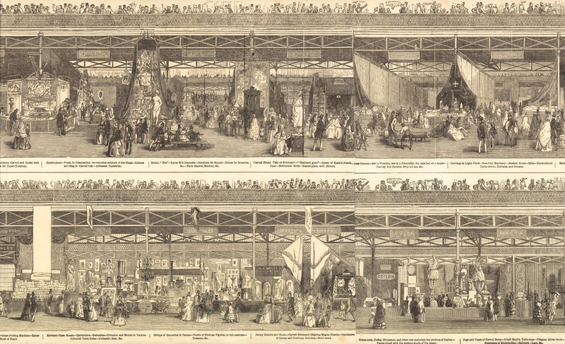 Wielka Wystawa 1851 autorstwa English School