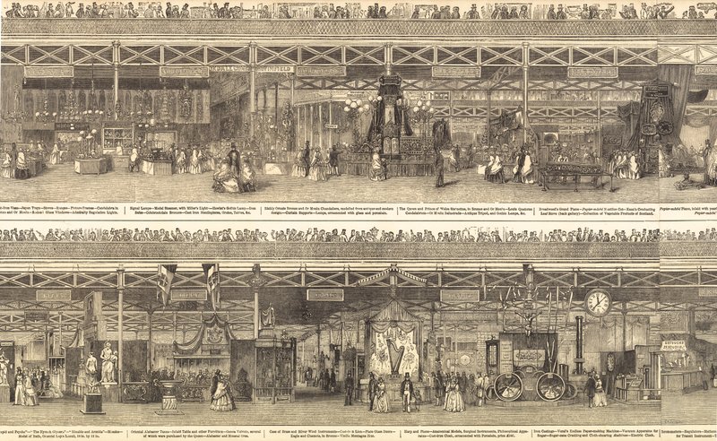Wielka Wystawa 1851 autorstwa English School