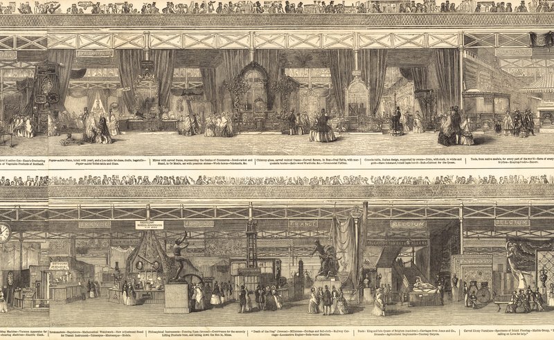 Wielka Wystawa 1851 autorstwa English School