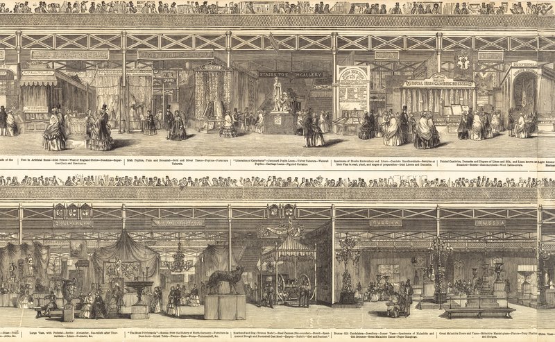 Wielka Wystawa 1851 autorstwa English School