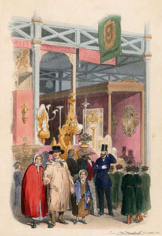 Wielka Wystawa 1851 autorstwa English School