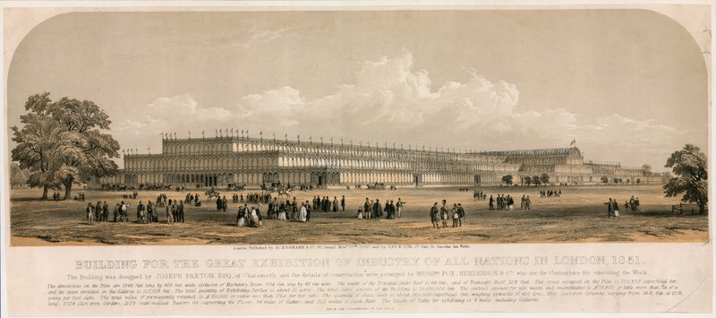 Wielka Wystawa, 1851 autorstwa English School