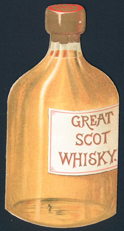 Wielka Szkocka Whisky, Card autorstwa English School