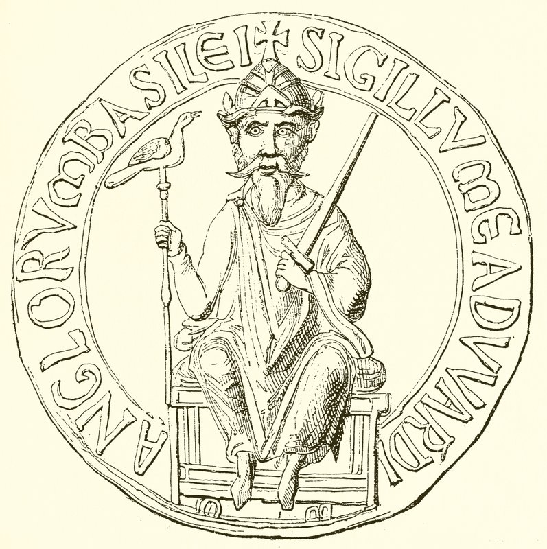 Wielka Pieczęć Edwarda Wyznawcy autorstwa English School