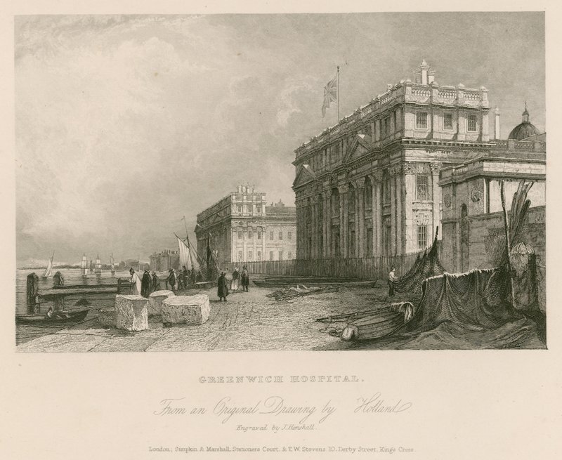 Szpital Greenwich, Londyn autorstwa English School