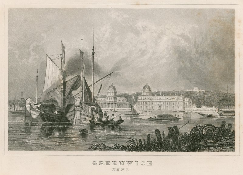 Szpital Greenwich, Londyn autorstwa English School