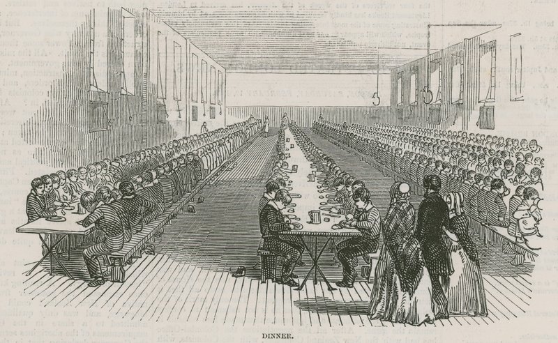 Szkoły Szpitala Królewskiego w Greenwich; Obiad autorstwa English School