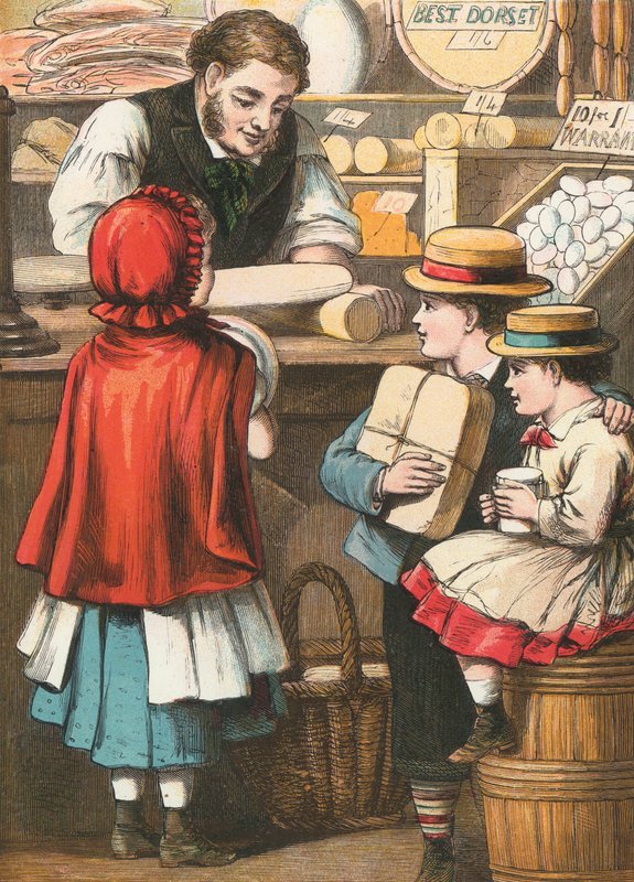 Właściciel sklepu spożywczego autorstwa English School