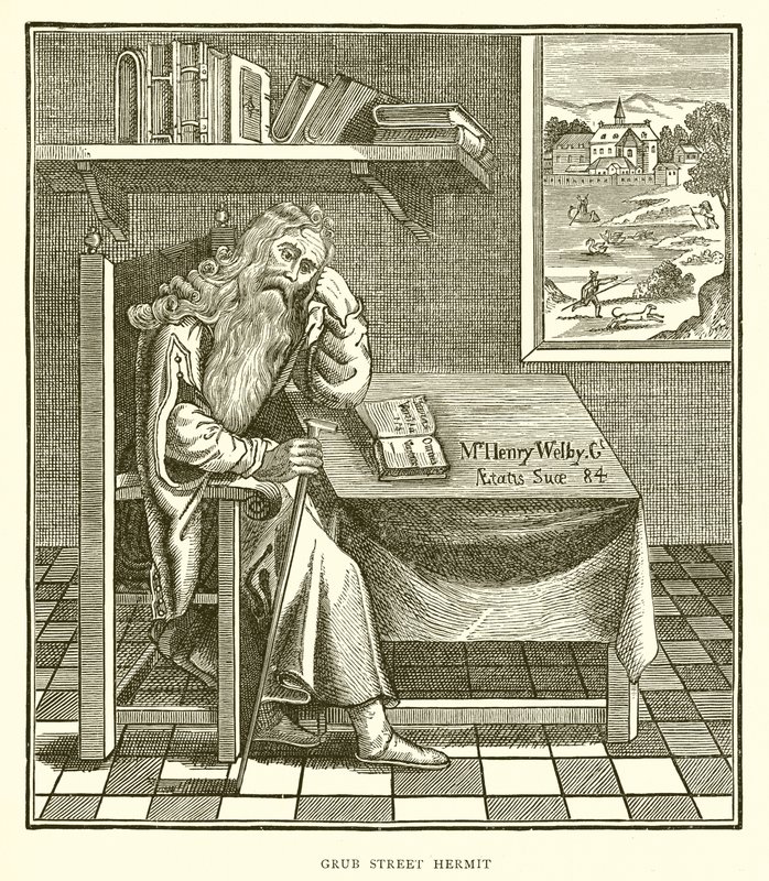 Pustelnik z ulicy Gruba autorstwa English School