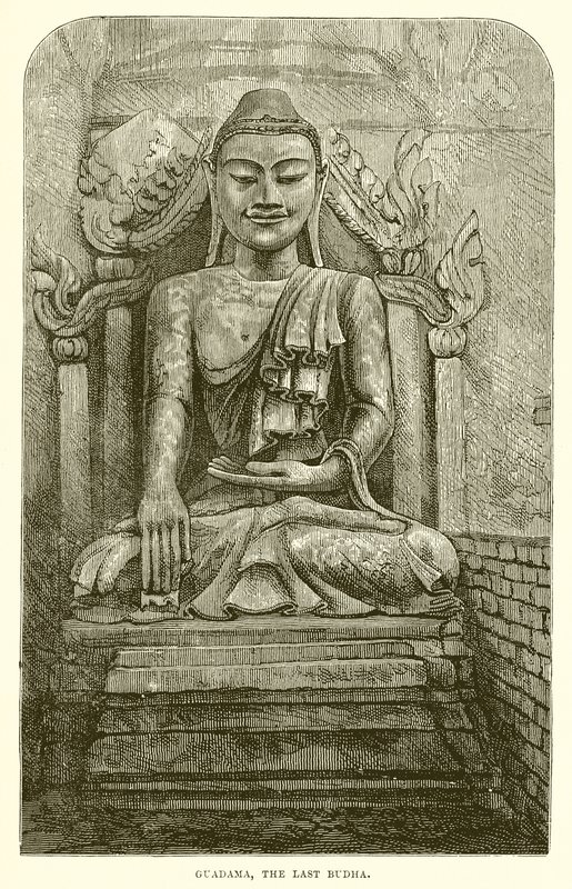 Guadama, ostatni Budda autorstwa English School