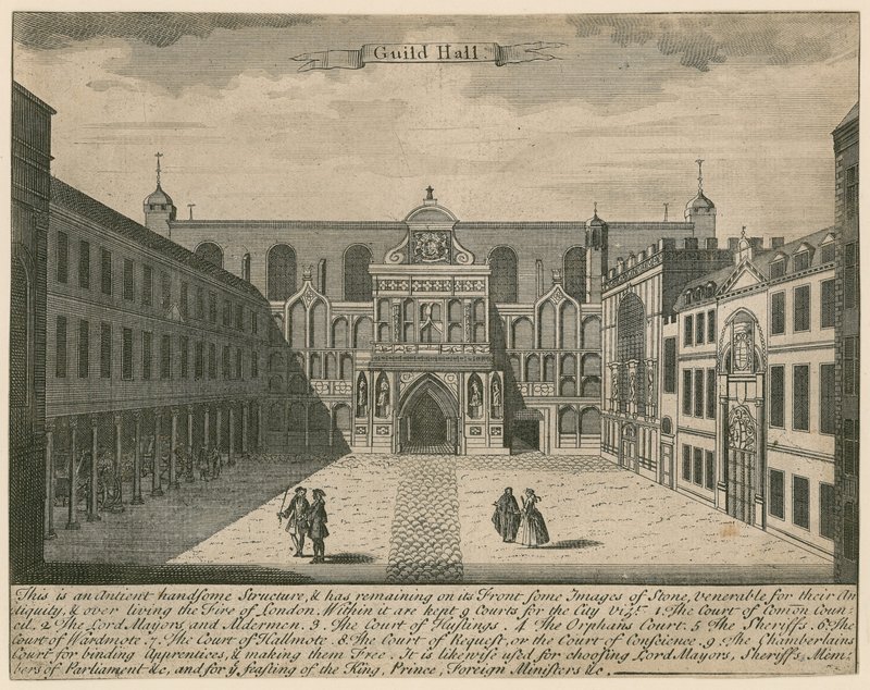 Guildhall, Londyn autorstwa English School
