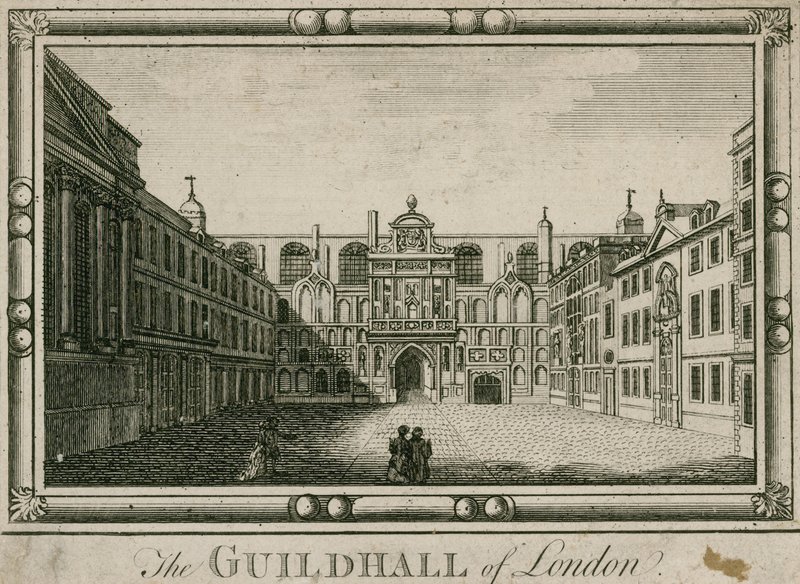 Guildhall, Londyn autorstwa English School