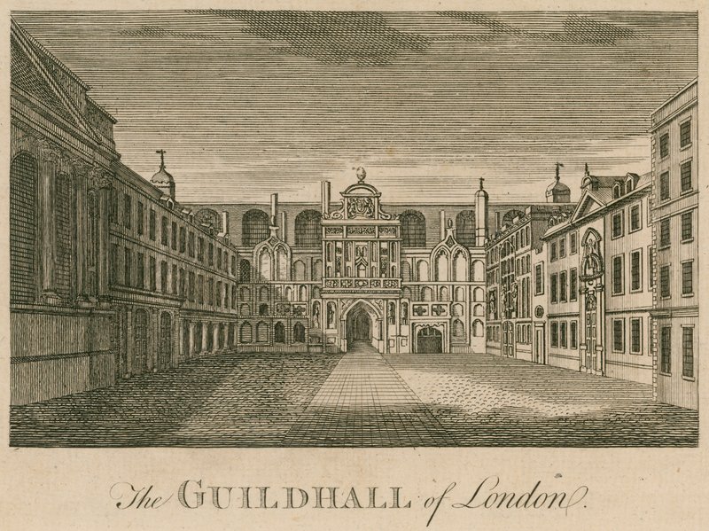 Guildhall, Londyn autorstwa English School